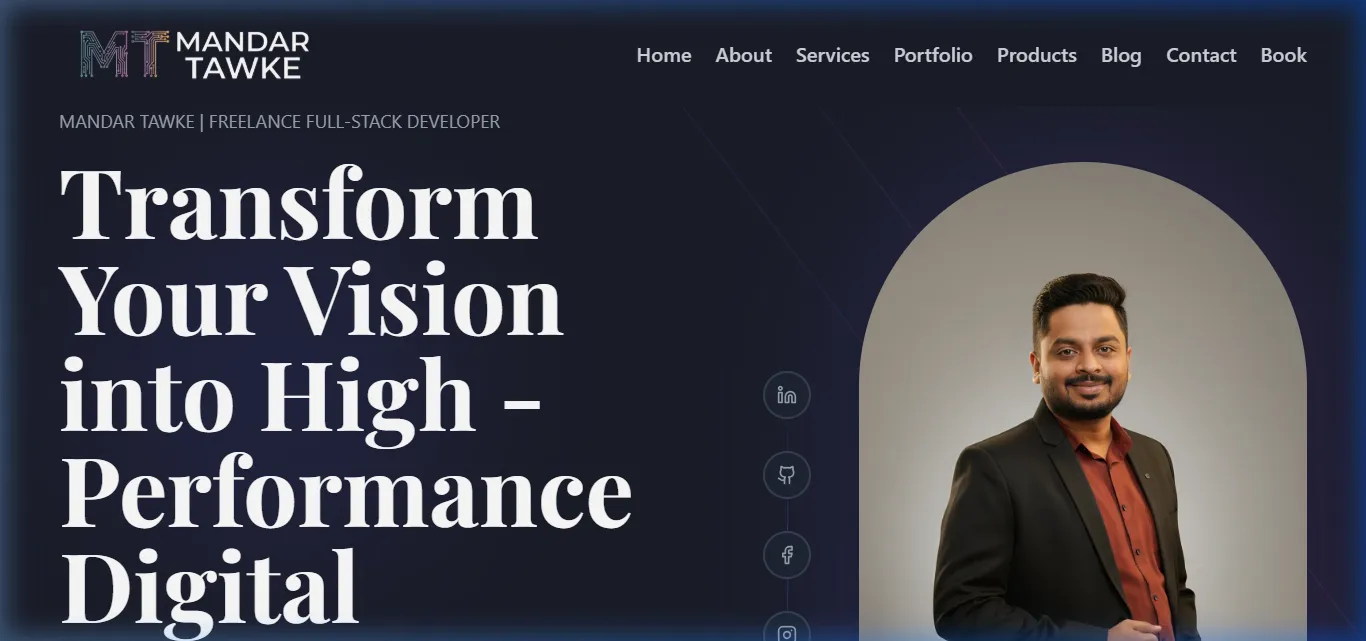 Mandar Tawke — Developer Portfolio