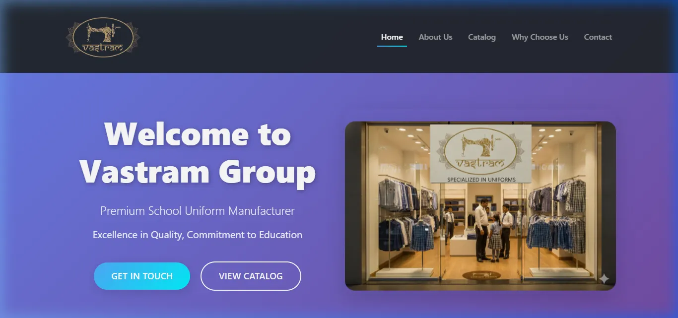Vastram Group — Excellence in Quality